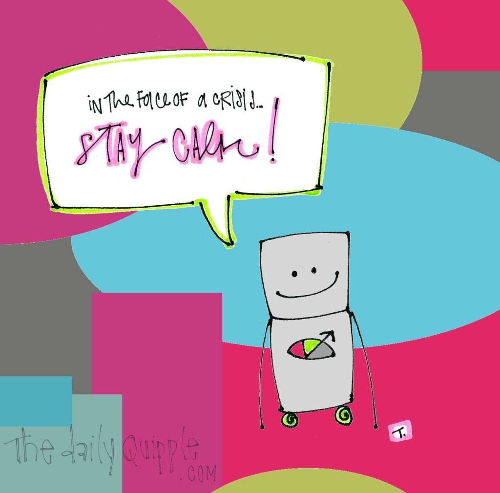 Tip for a Chaotic Day | words of wisdom from 'bot